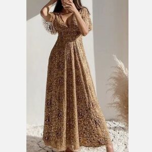 NEW Zara Sequin Beaded Dress Limited Zara Long Sequin Dress Zara Beaded Dress